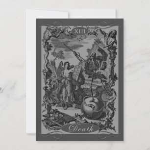 Fête d'Halloween de la carte Tarot