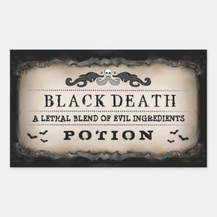 Fête d'Halloween nourriture ou boisson Étiquette n