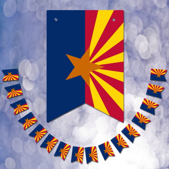 Fête du drapeau de l'Arizona, bannières de bottes  (Créateur téléchargé)