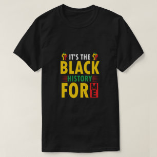 Fête du Mois de l'histoire des Noirs T-shirt