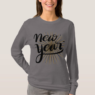 Fête du Nouvel An T-Shirt Design