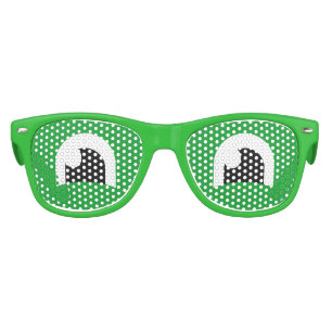 Fête Enfant La grenouille de l'enfant observe des lunettes de