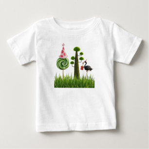 Fête Enjouée en Forêt – T-Shirt pour Bébé et Tout-