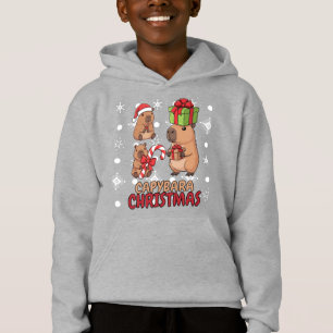 Fête festive de Noël avec Capybara mignon