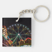 Fête foraine la nuit