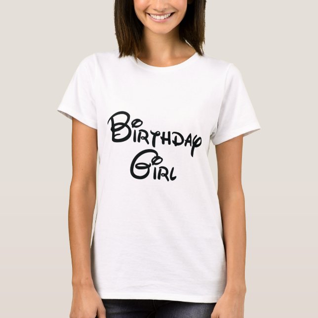 Fête la plus magique Anniversaire T-shirt fille (Devant)