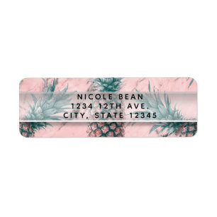 Fête Moderne Tourbillon Marbré Rose Ananas