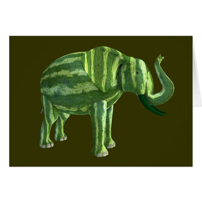 Fête nationale de la pastèque Eléphant (Devant horizontal)
