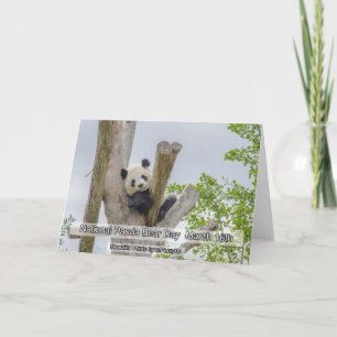 Fête nationale du Panda 16 mars Carte des fêtes an