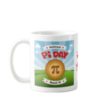 Fête nationale du tarte, 14 mars, Mug