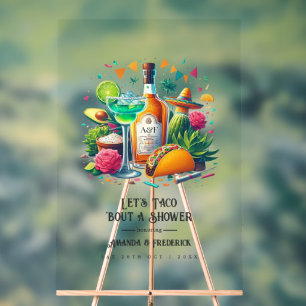 Fête "Parlons tacos d'une douche de couple" Bienve