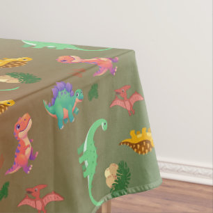 Fête Préhistorique – Nappe Dinosaurus - 