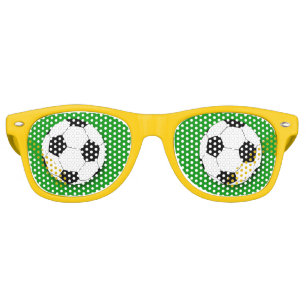 Fête Retro Balle de football rétro Shades /Fun Party Lunettes
