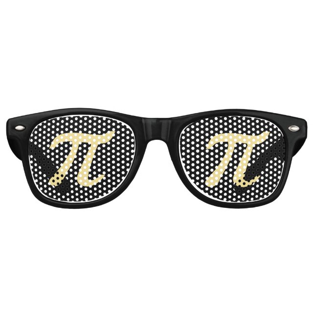 Fête Retro Cool Fun Pi Geeky Nerdy Party Shades Lunettes de s (Devant)