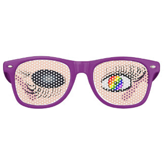 Fête Retro Fierté de l'éjaculation sur les lunettes