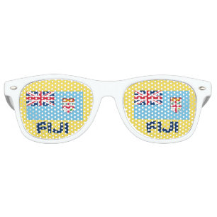 Fête Retro Fun Party de Fidji lunettes