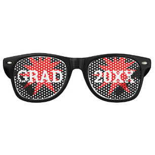 Fête Retro GRAD 20XX rétro Shades / Fun Party Lunettes de sol
