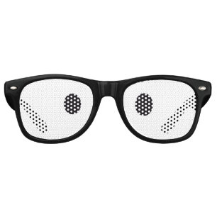 Fête Retro Gros costume oculaire de dessin animé Lunettes de