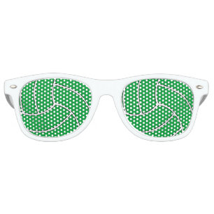 Fête Retro Le Green Volleyball Party Shades lunettes de solei