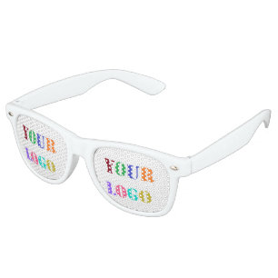 Fête Retro Logo Personnalisé Photo Promotion de vos lunettes
