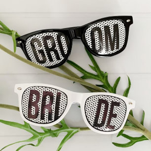 Fête Retro Lunettes de chambre pour mariée / Bachelorette