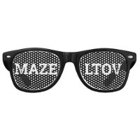 MAZEL TOV rétro Shades / Fun Party Lunettes de sol