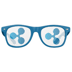 Fête Retro Onduler les lunettes de la partie XRP