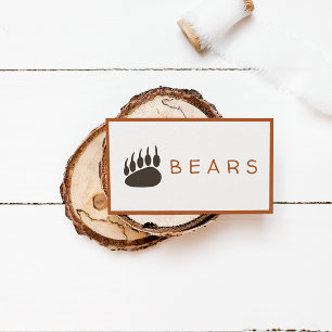 Fête thème de la forêt - Cartes de barre de collat