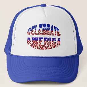 Fêter le Casquette de la police de drapeau America