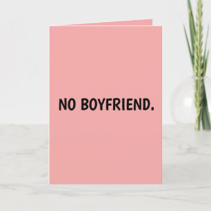FÊTES ANNUELLES CARTES DE FUNNY ANTI-ALENTINE POUR AMI