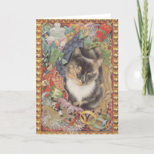 Fêtes Annuelles Cartes de Noël pour chats