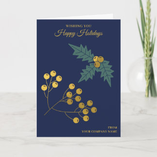 Fêtes Annuelles Cartes de Noël pour clients et employés avec fruit