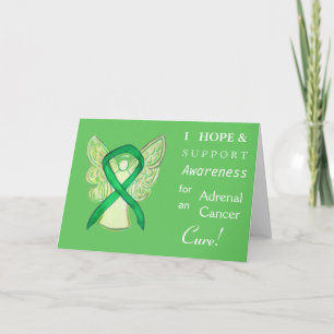 Fêtes Annuelles Cartes de voeux pour la sensibilisation au cancer