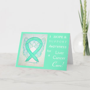 Fêtes Annuelles Cartes de voeux pour la sensibilisation au cancer