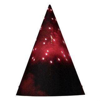 Fêtes Chapeaux de fête à feu d'artifice rouge