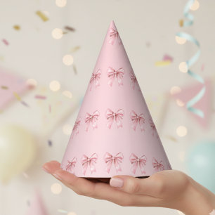 Fêtes Chapeaux de fête d'anniversaire à motif de nœud ro
