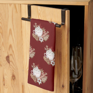 Fêtes de Noël Traitements saisonniers Serviette de