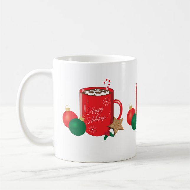 Fêtes Festives Cocoa Mug (Gauche)