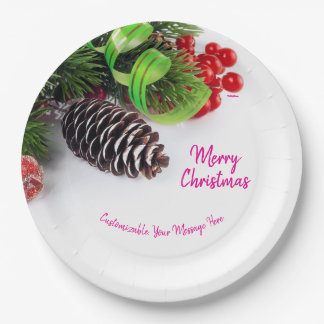 Fêtes sur assiettes en carton 9"