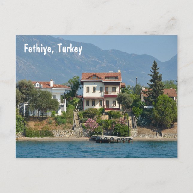 Fethiye, Turkey Postcard (Front)