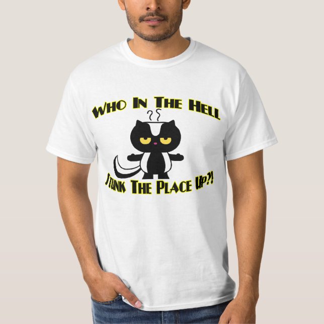 Fétide l'endroit vers le haut du tee - shirt (Devant)