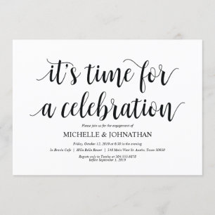 Fêtons, invitations du parti Engagement