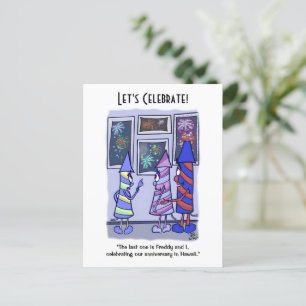 Fêtons l'indépendance Carte postale