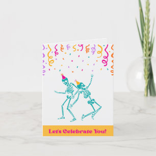 Fêtons-vous ! Carte d'anniversaire chiropratique