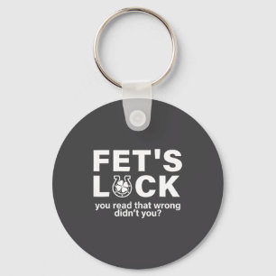 Fet's Luck St Patricks Irish Keychain