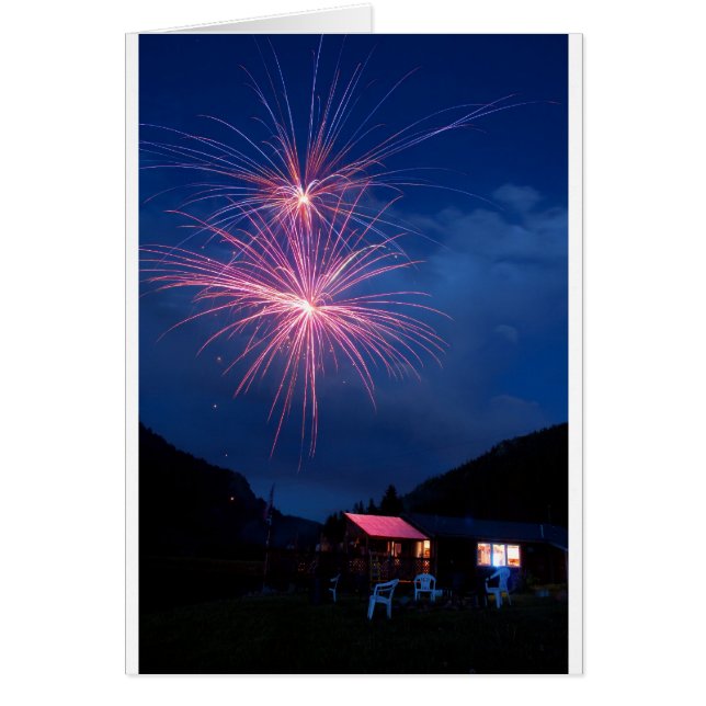 Feu d'artifice de montagne (Devant)