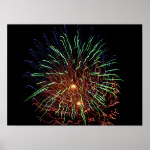 feu d'artifice poster