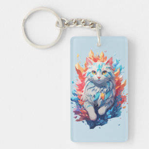 Feu d'Imaginaire et chat de glace