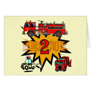 Feu et Secourir 2ème Anniversaire Tshirts et cadea