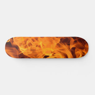 Feu ! Flames Skate Deck Skateboard ou Wall Art